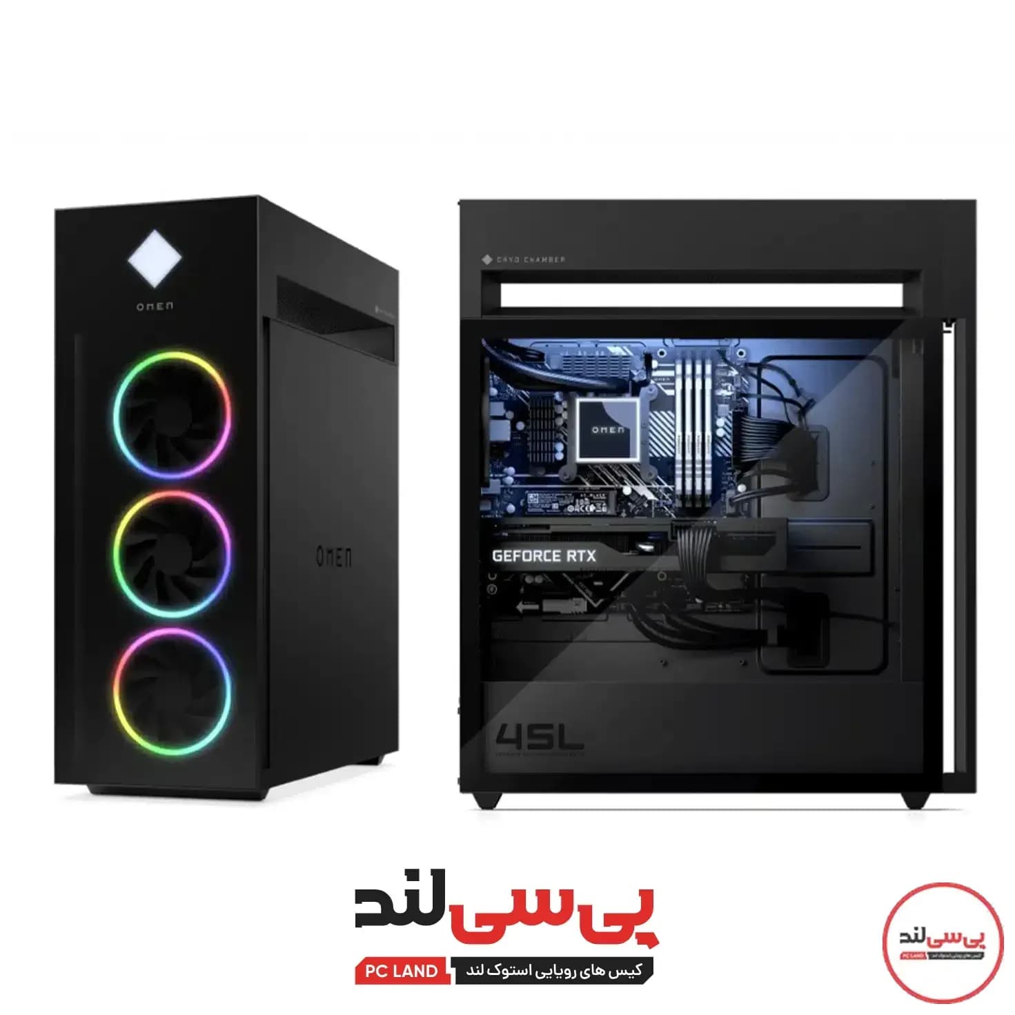 کیس گیمینگ HP مدل Omen 45L GT22 | کانفیگ 2 - تصویر 3