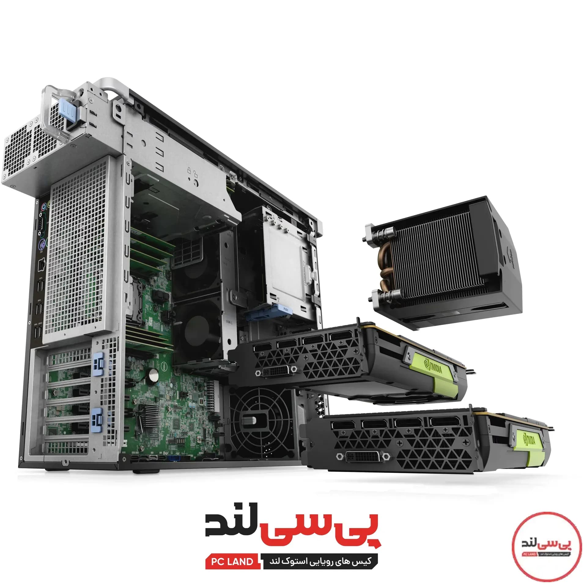کیس ورک استیشن Dell مدل Precision T5820 - تصویر 6